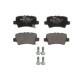 Set Placute Frana Spate DELPHI Honda Civic VIII 1.4-2.2D 09.05- Inaltime 46mm Latime 96mm Grosime 16mm Senzor Uzura Da