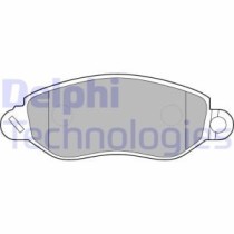 Set placute frana,frana disc DELPHI