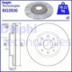 Set discuri frana ventilate fata dreapta/stanga DELPHI 257mm 4 gauri Alfa Romeo Fiat 1.2-2.4D 02.88- 18mm grosime minima