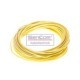 Cablaj SENCOM CuSn 10m Galben Silicon 1.5mm² EN 60228 VDE 0295 -35°C la 180°C 80V