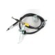 Cablu Frana Mana Spate Stanga ADRIAUTO Mazda 5 1.6D-2.3 02.05- 1810mm/1690mm 10mm Diametru