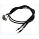 Cablu Frana Mana Spate Dreapta/Stanga 1675mm/1495mm OPEL ZAFIRA A 1.6-2.2D 04.99-06.05 ADRIAUTO
