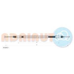Cablu, frana de parcare ADRIAUTO