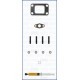 Set montaj turbocompresor AJUSA VW LT 28-35 II 28-46 II 2.8D 05.01-07.06 cu garnituri autoblocare