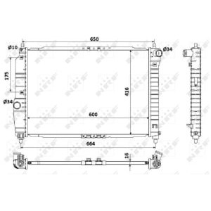 Radiator, racire motor NRF