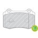 Set placute frana Fata FERODO Volvo S60 I V70 II Jaguar S-Type II XJ XK 8 2.5-4.2 05.96-04.10 Inaltime 69.2mm Latime 109.7mm Grosime 14.7mm