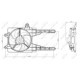 Ventilator radiator carcasa FIAT PUNTO LANCIA Y 1.1-1.6 09.93-09.03 12V 150W 295mm 7 palete NRF