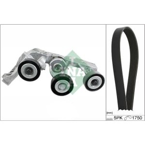 Set curea transmisie cu caneluri INA