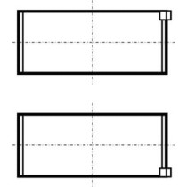 Set lagar biela KOLBENSCHMIDT