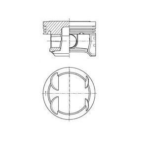 Piston KOLBENSCHMIDT