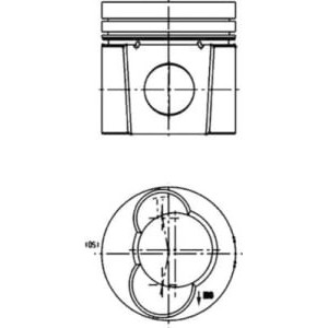Piston KOLBENSCHMIDT