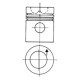 Piston KOLBENSCHMIDT diametru 98,48mm STD PERKINS 6.354.4 compatibil URSUS 3000 JCB 800 Landini 9000 lungime 120.6mm pivot 34.925mm