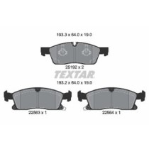 Set placute frana,frana disc TEXTAR