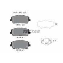 Set placute frana,frana disc TEXTAR