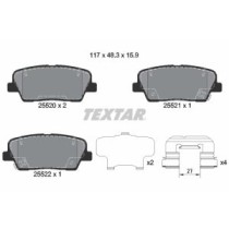 Set placute frana,frana disc TEXTAR