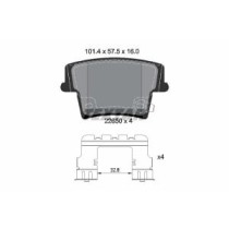 Set placute frana,frana disc TEXTAR