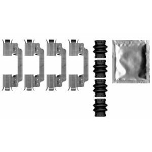 Set accesorii, placute frana TEXTAR