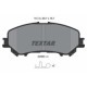 Set placute frana disc Fata TEXTAR NISSAN X-TRAIL III RENAULT KOLEOS II 1.3-2.5ALK Inaltime 59.7mm Latime 141.5mm Grosime 16.7mm