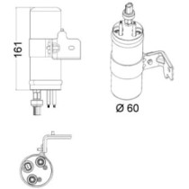 Uscator,aer conditionat MAHLE
