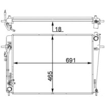 Radiator, racire motor MAHLE