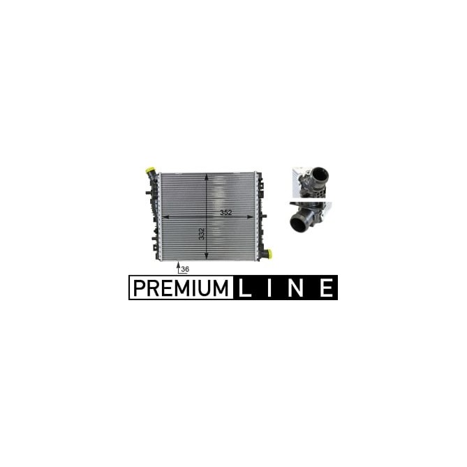 Radiator, racire motor MAHLE