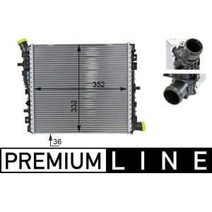 Radiator, racire motor MAHLE