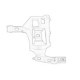 Bara directie OE OPEL Suport Fata Dreapta OPEL CORSA E 1.0-1.6 09.14- Montare Fata Fixare Dreapta
