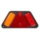 Stopuri spate LED WAS W228 12/24V indicator ceata frana parcare reflector garda spate lungime cablu 2m