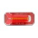Stopuri spate LED 12/24V indicator ceata marsarier frana parcare numar reflector dinamic conector WAS 7 Dreapta