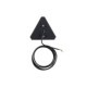 Stopuri spate LED WAS 12/24V indicator lumini frana parcare inversare reflector triunghiular 163x143x40mm cablu 0,2m
