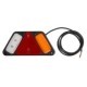 Stopuri spate LED WAS W228 12/24V indicator lumini ceata marsarier frana parcare reflector lungime cablu 2m montare spate dreapta IP6K9K