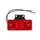 Lampă Poziție Dreptunghiulară Roșie LED 24V Dreapta/Stanga WAS