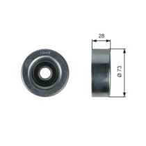 Rola ghidare/conducere, curea transmisie GATES