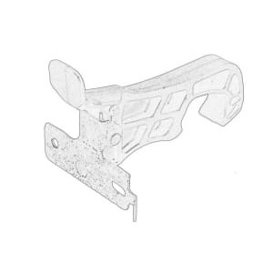 Maner, inchidere capota motor OE PEUGEOT