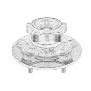 Kit rulmenti roata OE FORD