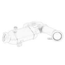 Radiator, recirculare gaze de esapament OE FIAT