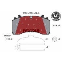 Set placute frana,frana disc TEXTAR