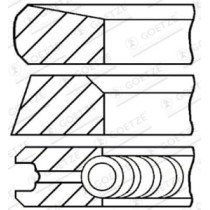 Set segmenti piston GOETZE