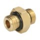 Cap de cuplare PNEUMATICS Montare TEKALAN Conector drept M12x1,5 metal 1buc