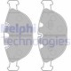 Set placute frana Fata DELPHI BMW 5 E60 E61 6 E63 E64 7 E65 E66 E67 X5 E53 E70 Inaltime 79mm Latime 193mm Grosime 20mm