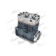 Compresor aer VADEN 630cm³ 2 cilindri racire lichid fara scripete IVECO 86mm alezaj 54mm cursa