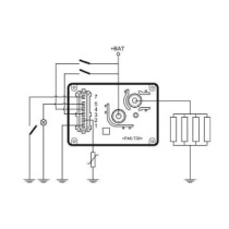 Unitate de control,bujii incandescente MAHLE
