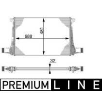 Intercooler, compresor MAHLE