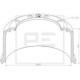 Tambur frana PETERS 420mm BPW 10 gauri montare spate puntea spate diametru interior 420mm exterior 420mm inaltime 259mm alezaj 23mm