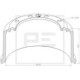 Tambur frana PETERS 420mm BPW 10 gauri montare spate puntea spate diametru interior 420mm exterior 420mm inaltime 259mm alezaj 23mm