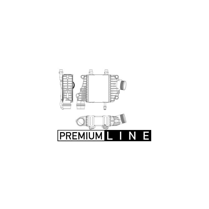 Intercooler, compresor MAHLE