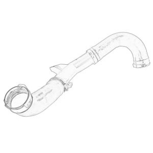 Furtun ear supraalimentare OE RENAULT