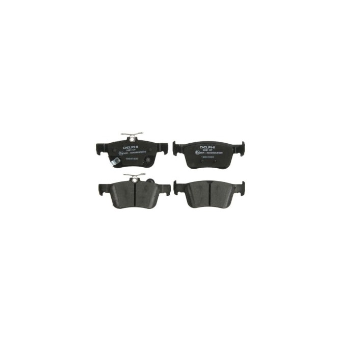 Set placute frana,frana disc DELPHI