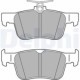 Set placute frana spate cu tampon amortizare fara optionale DELPHI Honda Civic X XI E 1.0-Electric 09.15-