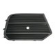 Grila ventilatie bara protectie fata dreapta negru cu gauri pentru senzorii de parcare AUDI Q3 8U 01.15-07.18 BLIC